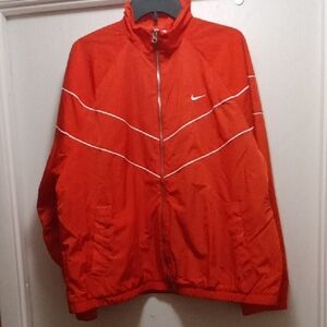 Nike Men's Vibrant Red Windbreaker